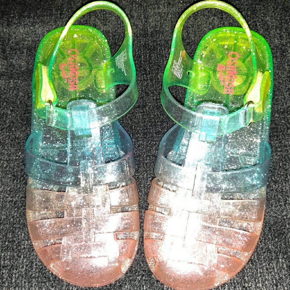 Rainbow Jellie Sandals